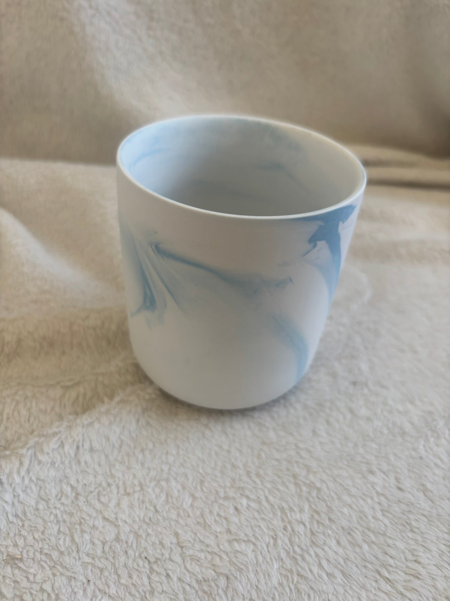 Pot personnalisable - Effet marbré