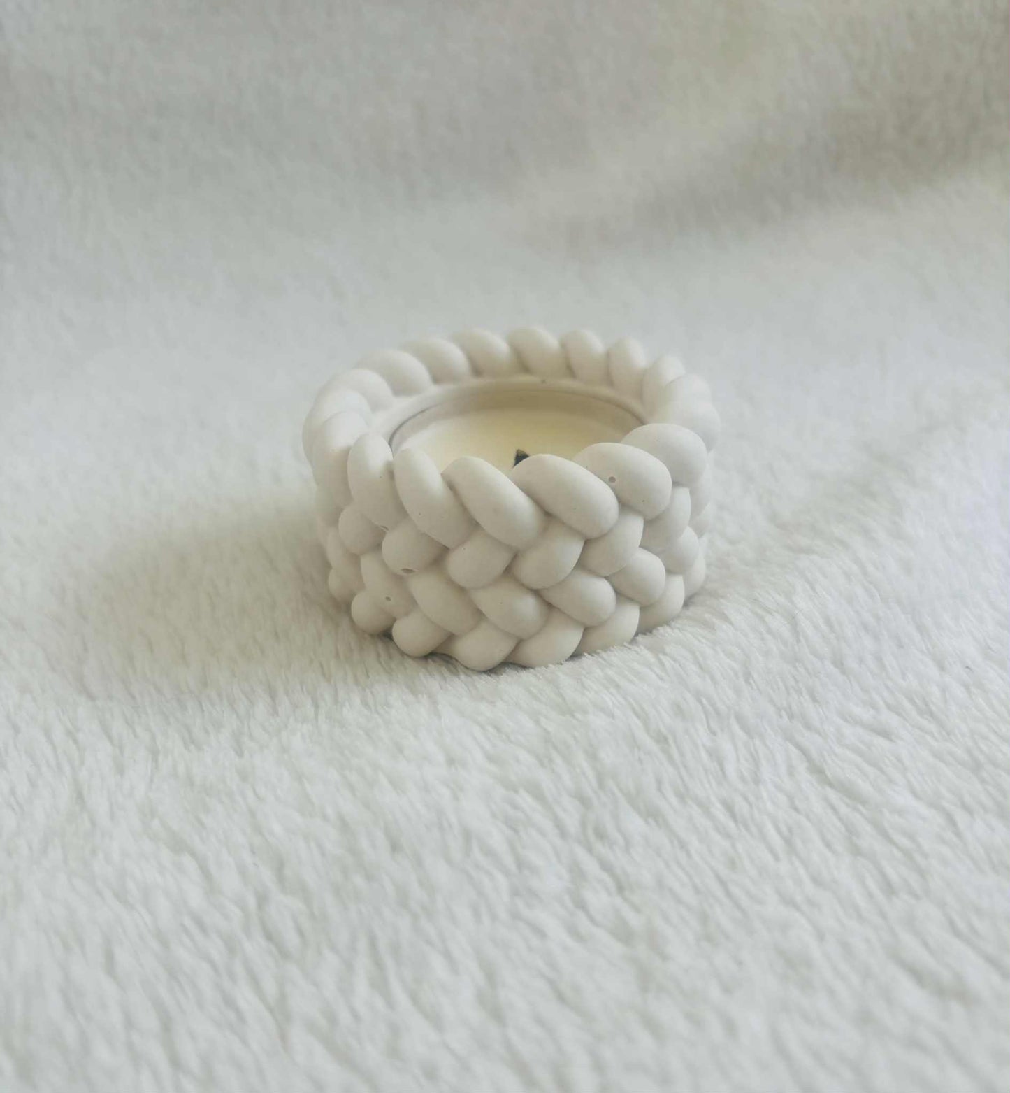 Bougeoir - Design tressé