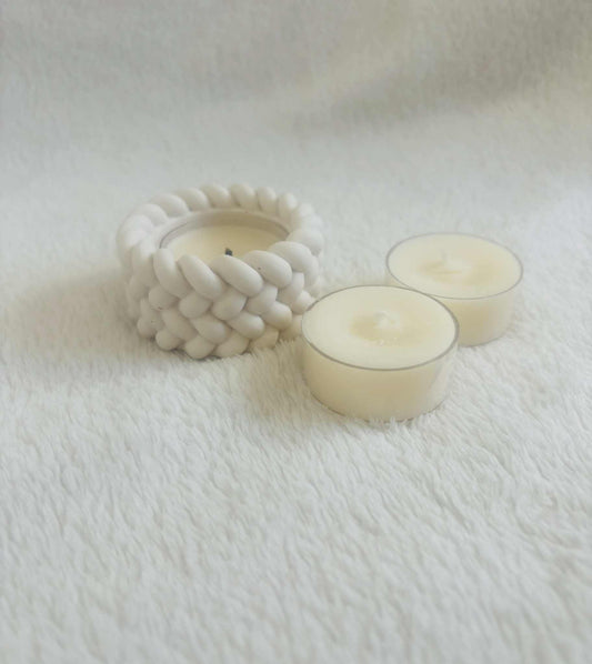Bougeoir - Design tressé