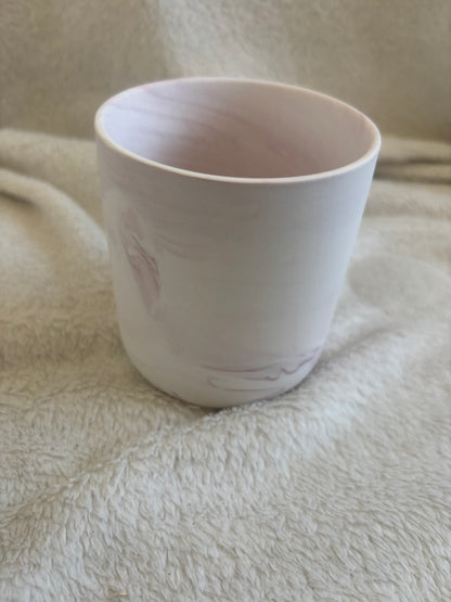 Pot personnalisable - Effet marbré